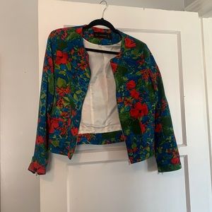 Floral Zara Blazer never worn